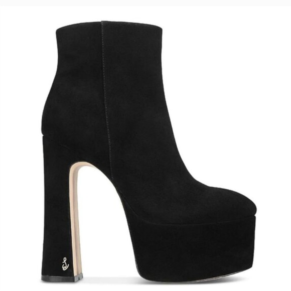 Sam Edelman ELI black suede, NEW - Picture 4 of 13